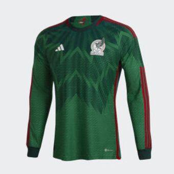 Adidas Jersey manga larga local authentic selección nacional de méxico oferta