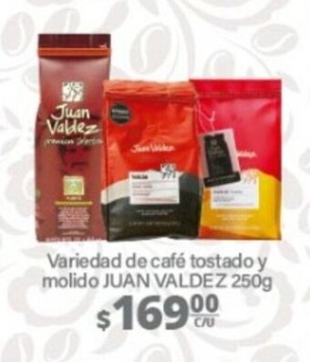 La Comer Variedad de café tostado y molido JUAN VALDEZ 250g oferta