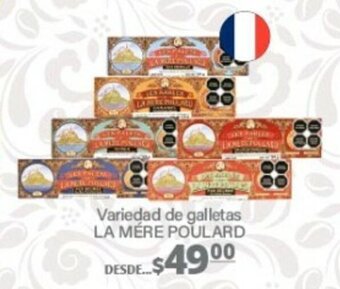 Variedad de galletas LA MÉRE POULARD