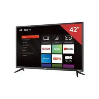 Pantalla jvc roku tv 42 pulgadas led full hd smart tv