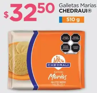 Chedraui Galletas Marías CHEDRAUIⓇ 510g oferta