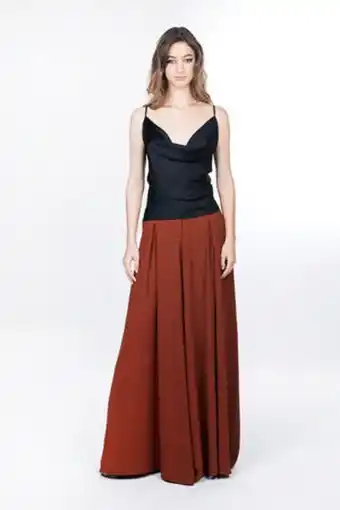 Cklass Pantalón culotte café oferta