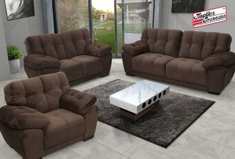 Muebles Troncoso Sala bongolia champion chocolate 3-2 oferta