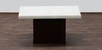 Muebles Dico Mesa de comedor perla marmol 150 x 90 cm oferta