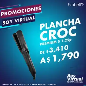 Probell Plancha croc premium s 1.25p oferta