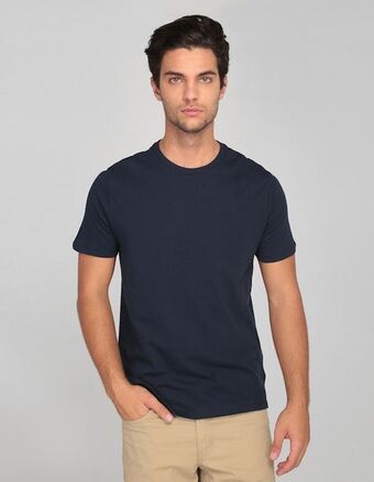 GAP Playera cuello redondo para hombre oferta
