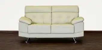 Muebles Dico Sofá 2 plazas de piel san marino marfil oferta