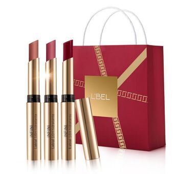 L'Bel Set labiales infini hidratante mate con ácido hialurónico 2g c/u oferta