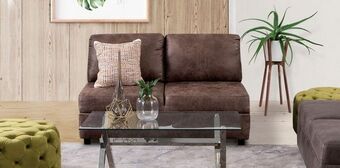 Muebles Dico Sofá 2 plazas gea montana café oferta