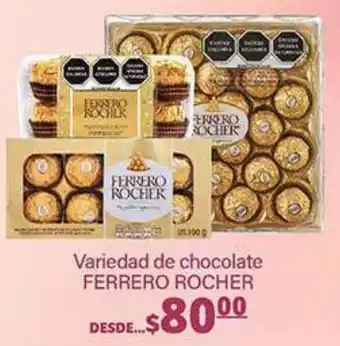 La Comer Chocolate ferrero rocher oferta