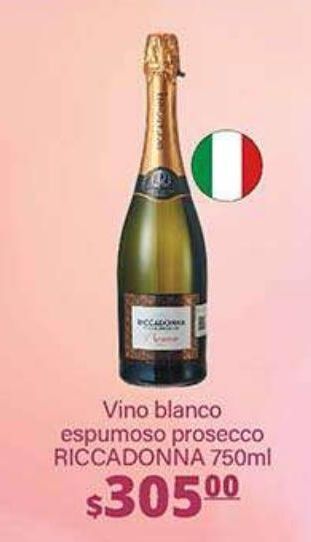 La Comer Vino blanco espumoso prosecco riccadonna 750ml oferta