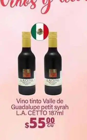 La Comer Vino tinto de guadalupe oferta