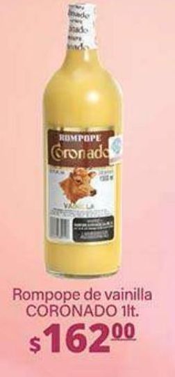 La Comer Rompope de vainilla coronado 1lt oferta
