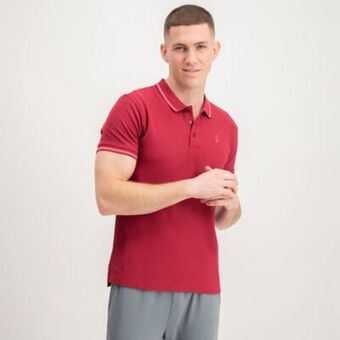 Playera polo pima skechers active para hombre