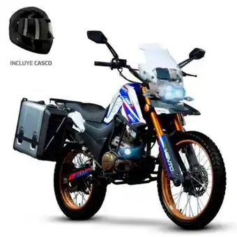 Sam's Club Motocicleta adventure vento gt 250cc 2023 azul oferta