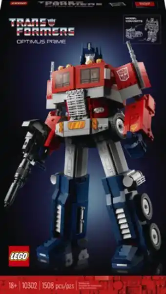 Julio Cepeda Jugueterías Lego icons optimus prime 10302 oferta