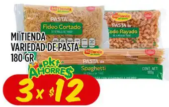 Mi Tienda del Ahorro Mi Tienda Variedad De Pasta 180 Gr oferta