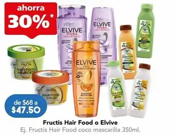 Farmacia San Pablo Garnier fructis hair food coco mascarilla reparación para cabello dañado 350 ml oferta