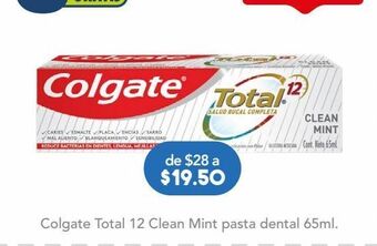 Farmacia San Pablo Colgate total 12 clean mint pasta dental 65 ml oferta