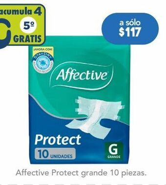 Affective protect pañal unisex talla grande 10 piezas