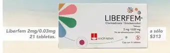 Liberfem oral 21 tabletas caja