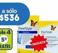 Farmacia San Pablo Freestyle optimun 2 cajas con 50 tiras cada una+100 lancetas 3 piezas oferta