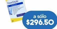 Farmacia San Pablo Freestyle optium tiras de prueba de glucosa en sangre 50 piezas oferta