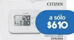 Farmacia San Pablo Citizen baumanómetro chu-304 monitor de presión arterial digital 1 pieza oferta