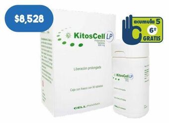 Kitoscell lp pirferidona 90 tabletas frasco