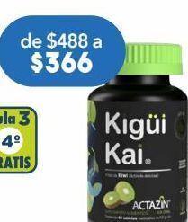 Farmacia San Pablo Kigui kai suplemento alimenticio masticable con fruto de kiwi oferta