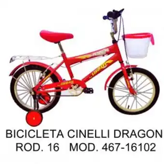 Bicicleta cinelli dragón rodada 16