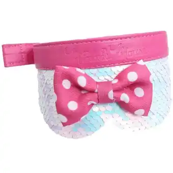 Collar mediano p/ perro con diseño de disney minnie