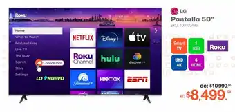 RadioShack Pantalla lg 50uq8000 / 50 pulgadas / uhd 4k / smart tv oferta