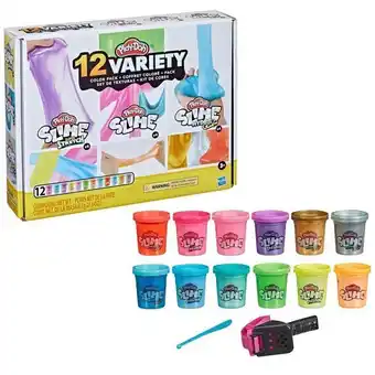 Play doh slime 12 variety color pack