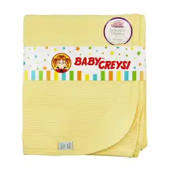 Sabana térmica para bebé baby creysi
