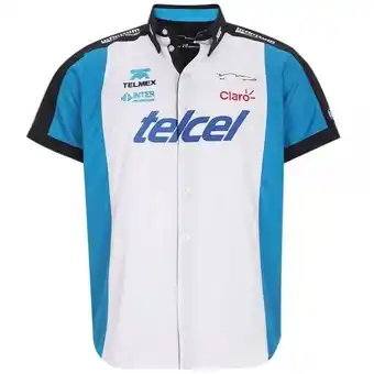 Camisa blanco pole position para hombre