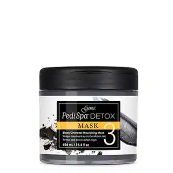 Dax Pedispa mask - desintoxicación para pies con carbón negro, gena 15.5 oz. oferta