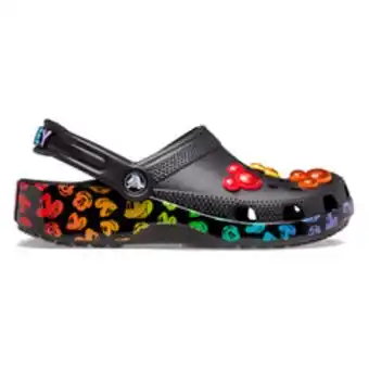 Classic disney rainbow celebration clog