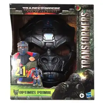 Transformers rise of the beasts mascara 2 en 1 - optimus primal f4121