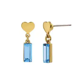 Sears Aretes con corazon y cristal mossimo oferta