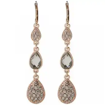 Aretes oro rosa cristal you´re invited