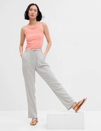 GAP Pantalón straight para mujer oferta
