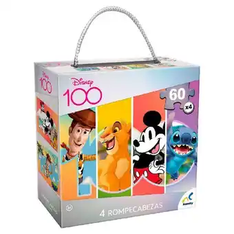 Sanborns Rompecabezas 4 en 1 d100 disney pixar oferta