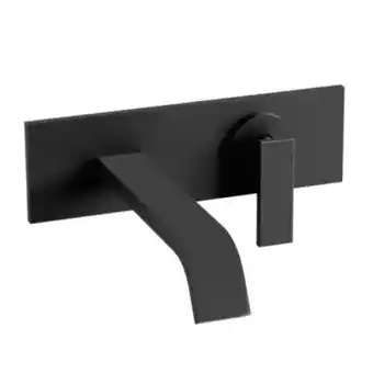 Monomando de lavabo a pared vértika
