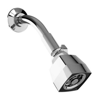 Regadera de limpieza automática con válvula de control, brazo y chapetón