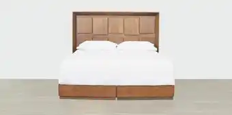 Casa de las Lomas Cama king size keyser nogal oferta