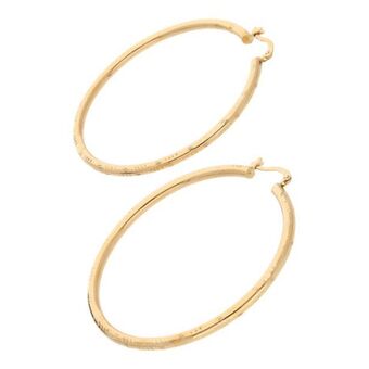 Nacional Monte de Piedad Arracadas facetadas en oro amarillo 14 kilates. oferta