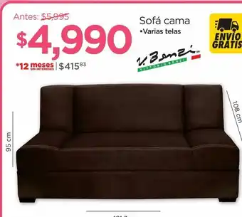 Chedraui Sofá cama oferta