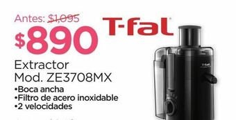 Chedraui Extractor t-fal oferta