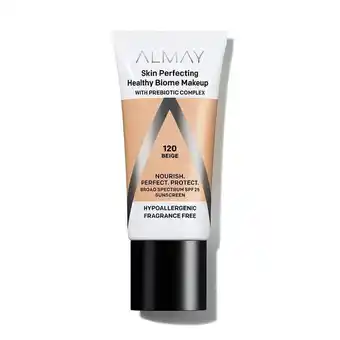 Sanborns Base de maquillaje almay healthy biome makeup beige oferta